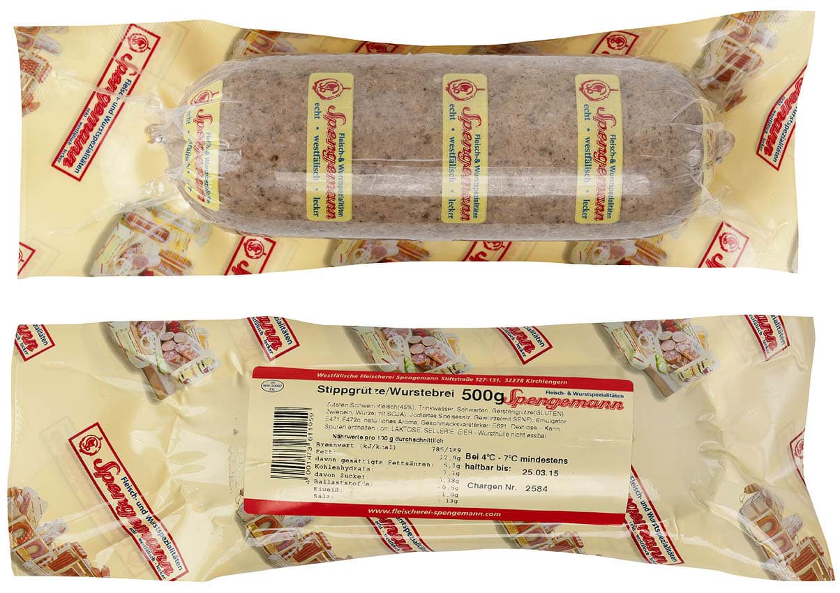 Bild von Spengemann Stippgrütze Wurstebrei 500g